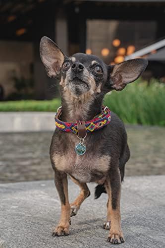 Tulum hm | Meksičke ručno izrađene ogrlice za male, srednje i velike pse. Izdržljivost za pranje i visoke performanse za svakodnevnu