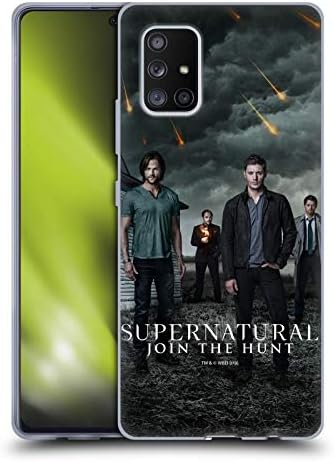 Dizajn glavnih slučajeva Službeno licencirani Supernatural SAM, Dean, Castiel & Crowley 2 ključni Art Soft Gel Case kompatibilan sa