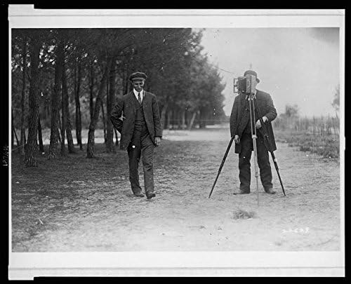 PovijesneFindings Foto: Wilbur Wright, Pau, Francuska, 1909, fotograf, kamera montirana na stativ, Lane