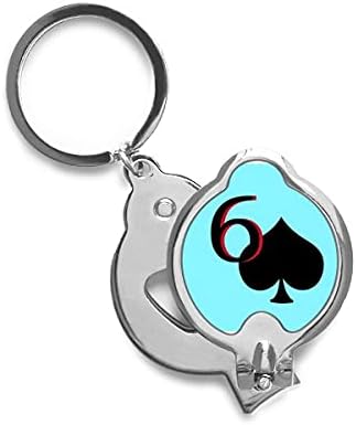 Mir Spade 6 poker prstiju za nokte škare škare rezač od nehrđajućeg čelika