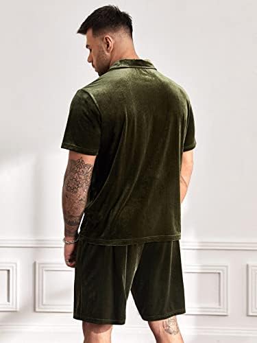 FIOXA Dvodijelna odjeća za muškarce Majice za vezanje i kratke hlače