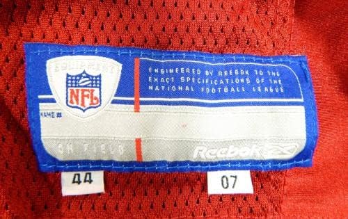 2007. San Francisco 49ers Vickiel Vaughn 31 Igra izdana Red Jersey 44 DP37125 - Nepotpisana NFL igra korištena dresova