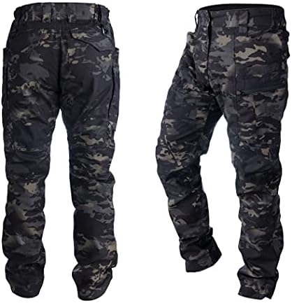 Idogear multicam hlače muške taktičke hlače borbene hlače casual planinarskih hlača višenamjenskih džepova