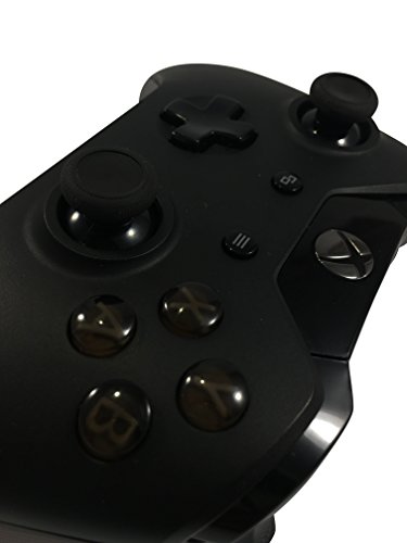 Crni abxy gumbi za Xbox One Controller Custom Mod komplet