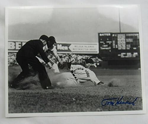 Tommy Henrich potpisao Auto Autogram 8x10 Foto II - Autografirane MLB fotografije
