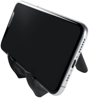 Octoo Litestand Mini, stalak za mobitel, pristanište telefona: kolijevka, držač, stalak za uredski stol - crno