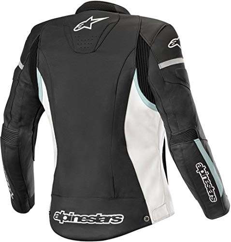 Alpinestarrs Stella Kira Kože jakne za motociklističke motociklističke jakne - Black / White / 44