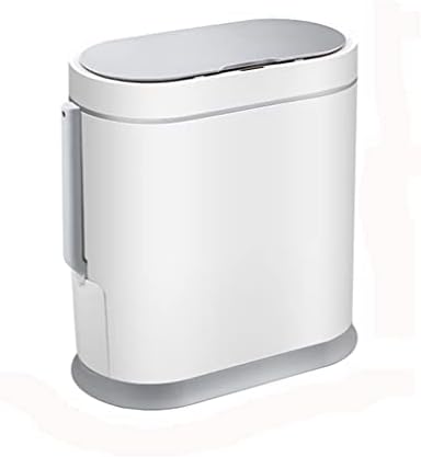 Pametna kanta za smeće od 8 inča kućni indukcijski Vodootporni toaletni poklopac toaletna četka ugrađena košara za smeće s papirnatim