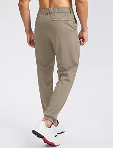 Muške golf Jogger hlače s 5 džepova, pripijene rastezljive hlače za trčanje, putna haljina, Radne hlače za muškarce