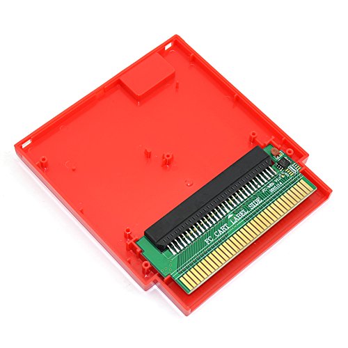 CINPEL zamjenska igra s igrama s igrama s Famicom od 60 pin do 72 Pin Converter Card za Nintendo NES crveno