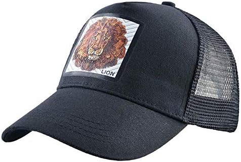 Unisex Animal Mesh Trucker Hat Lion Podesivi Snapback bejzbol kape
