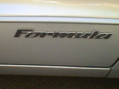 Naljepnica preklapanja značke formule - 98-02 Pontiac Firebird -