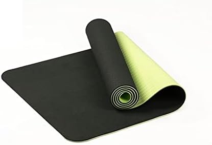 Joga prostirka od 6 mm, dvobojna joga prostirka za vježbanje joga pilates Protuklizna prostirka za fitness