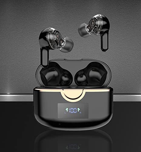 Bluetoth slušalice 4 dinamični upravljački programi bežični uši 40 sati reprodukcije s LED zaslonom za punjenje futrole dodir kontrola