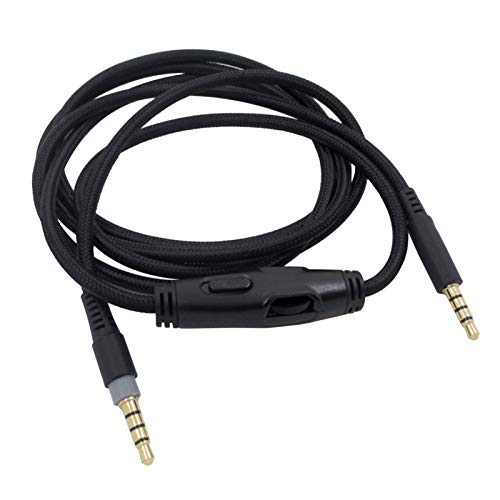 Zamjenski audio kabel s ugrađenom kontrolom glasnoće za isključivanje zvuka, Kompatibilan sa slušalicama za igre na sreću