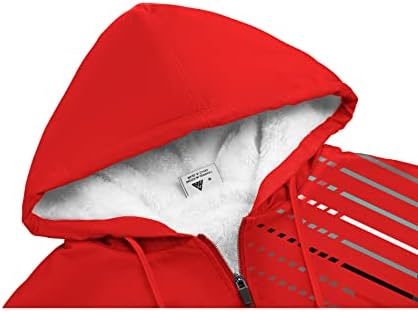Male kozmetičke kapuljače za muškarce zimske jakne jakne Sherpa obložene zip up 2022 Nadogradnja tkanine
