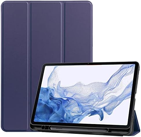 Slučaj za računalo tablet kompatibilan sa Samsung Galaxy Tab S8/S7 slučaj 11 inčni tablet, TPU stražnja školjka, vitka lagana futrola