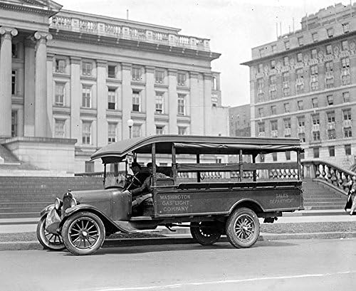 Fotografija kamiona Washington Gas Company 1920s