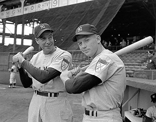 Mickey Mantle i Joe DiMaggio 8x10 fotografija