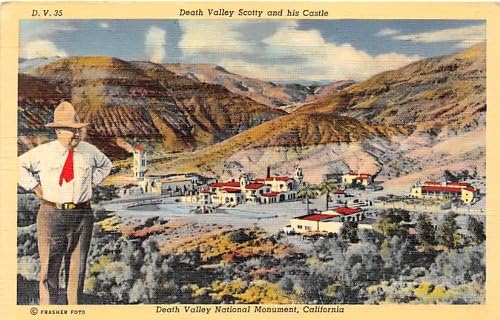 Nacionalni spomenik Death Valley, kalifornijska razglednica