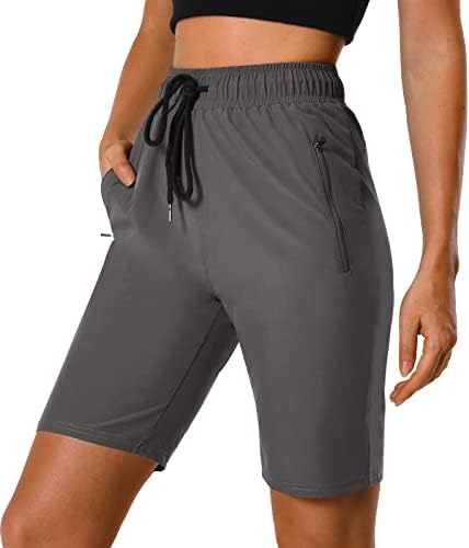 Pješačke kratke hlače za žene brze suhe kratke hlače od 7 s džepovima lagane za golf hodanje putovanja atletskim ljetom