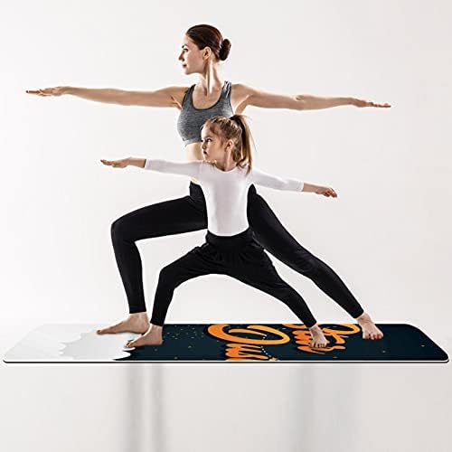 1/4 debela Protuklizna prostirka za vježbanje i fitness s printom Zvjezdana prašina za jogu, pilates i podnu kondiciju
