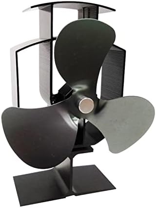 XFADR SRLIWHITE 3 - Ventilator, uz vaše isključenje zvuka Pravi toplinska snaga Ventilator toplinske peći i Plamenika za drvo-ogrjev