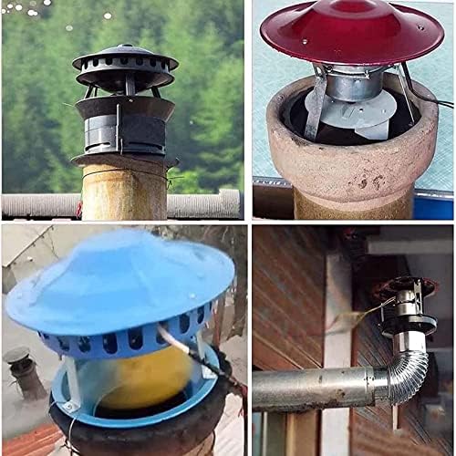 Ventilator za dimnjake izmjenjivač dima za dimnjake, 50 vata/60 vata/100 vata ispušni ventilator za kamin dimni ventilator induktor
