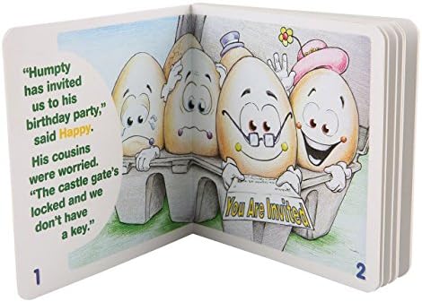 Hape Eggspressions drvena igračka za učenje s ilustrativnom knjigom, 13 komada