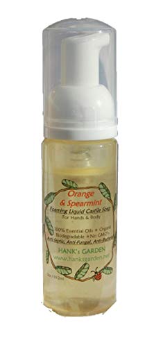 Aromaterapijski sapun za ruke i pjena za brijanje-organska, veganska, ne-GMO, čista esencijalna ulja