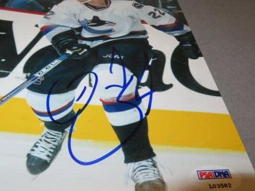 Daniel Sedin potpisao je Vancouver Canucks 8x10 Fotografirani PSA/DNA CoA 1e - Autografirane NHL fotografije