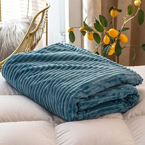 Cujux koristite pokrivač na krevetu, čvrstu boju, meku i toplu kariranu pravokutnu deku od flanela, bacite pokrivač preko debljine