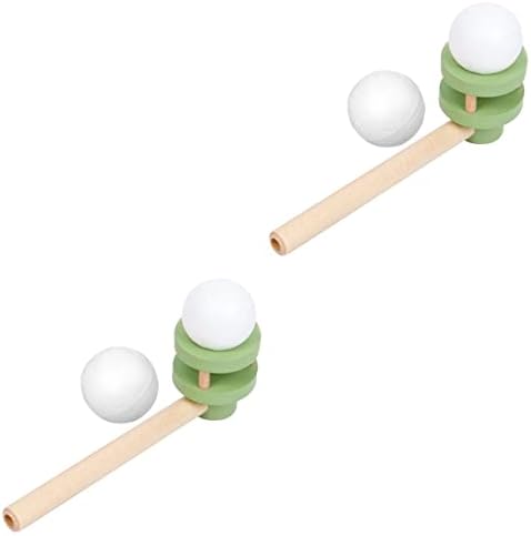 Toyandona 2 sets puhajte kuglice za obrazovanje igračaka Pink Wood, pjenasta zagonetka za roditelje-dijete