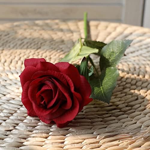 Imitacija hidratantne ruže ukras kuće umjetni cvijet imitacija cvijeta hidratantna svilena ruža jednom rukom 2 inča