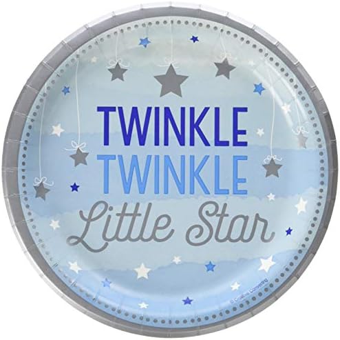 Kreativno pretvaranje Twinkle Little Star Deserrt ploče za stranke, višebojan,