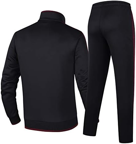 Guanzizai muški casual tracksuit atletski set s dugim rukavima Swatsuit Full Zip trčanje Sportske jakne i hlače