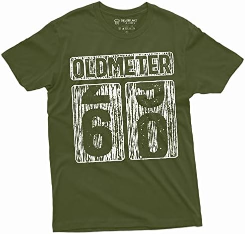 Muška majica za proslavu 60. rođendana Smiješna majica dob tata majica poklon majica