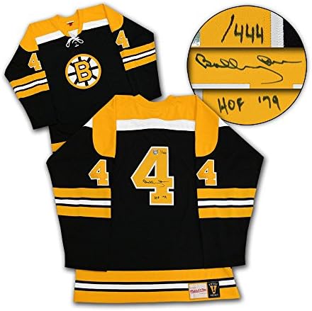 Bobby Orr Boston Bruins potpisao i upisani Mitchell & Ness Jersey /444 - Autografirani NHL dresovi