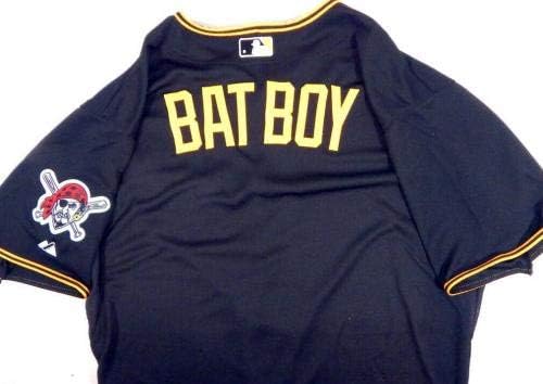 Pittsburgh Pirates Bat Boy Igra izdana Black Jersey Pitt33492 - Igra korištena MLB dresova