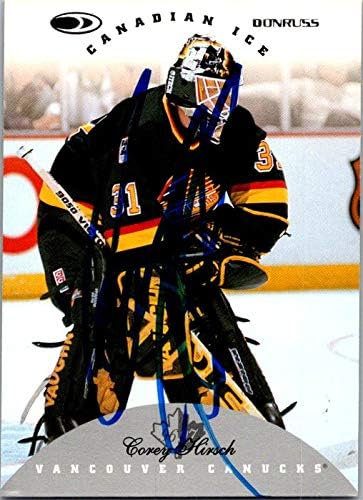Skladište autografa 652388 Corey Hirsch Hokejaška karta - Vancouver Canucks, FT 1996 Donruss Canadian Ice - No.73