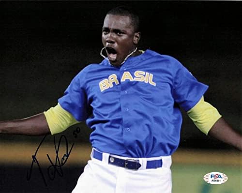 Thyago Vieira potpisana 8x10 Photo Chicago White Sox PSA/DNA Autographed - Autografirane MLB fotografije