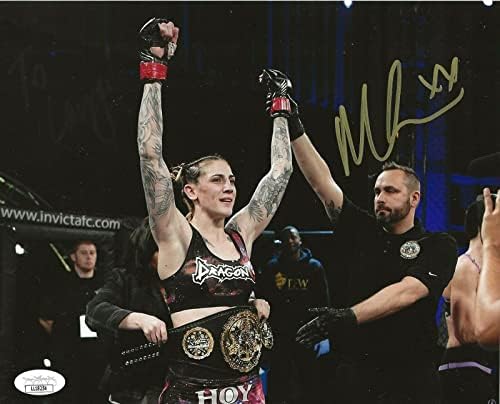 Megan Anderson potpisala je UFC 8X10 Fotografirano autograpno 3 JSA Certified - Autografirane UFC fotografije