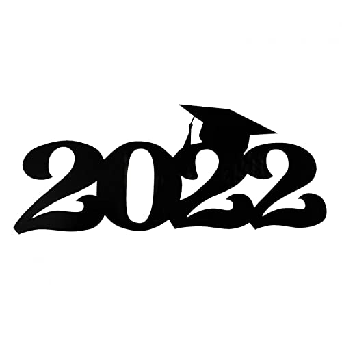 Klasa od 2022 ukras natpisa 2022. Stariji diplomski rekviziti 2022 Znak na vratima prvi dan školskog diplomiranog visećeg rezanja drva