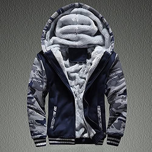 Maskarada odgovara muškim zimskim set plus veličine kamuflažne jakne hlače zadebljane plus baršunasti topli džemper