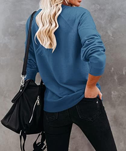 Dressina ženska dukvica s dugim rukavima mama slovo tiskan grafičke majice pulover vrhovi
