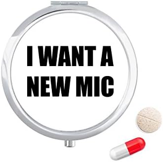 Želim novu futrolu za tablete s mikrofonom džepna kutija za pohranu lijekova spremnik za doziranje