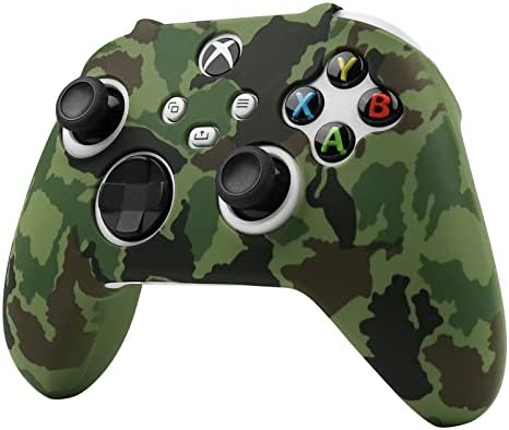 Ralan Xbox Series Controller Skin Camouflage Army Green, anti-klizani silikonski kontroleri pokrivaju zaštitni slučaj kompatibilan