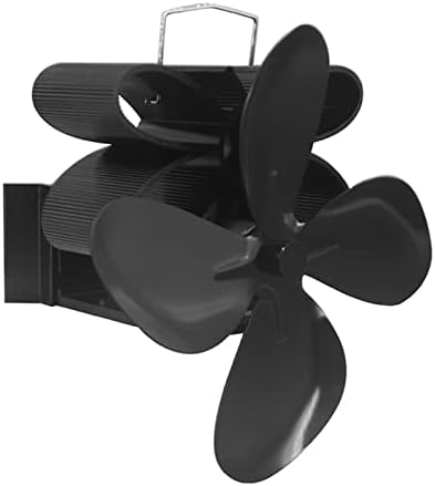 Ventilator za kamin 2-u-1 6-ventilator za kamin bez napajanja toplinski ventilator za peć s niskom razinom buke za spaljivanje drva