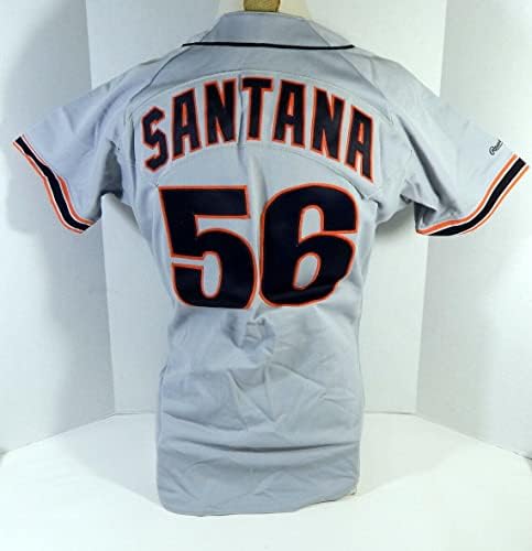1991. San Francisco Giants Andres Santana 56 Igra izdana Grey Jersey DP17492 - Igra korištena MLB dresova