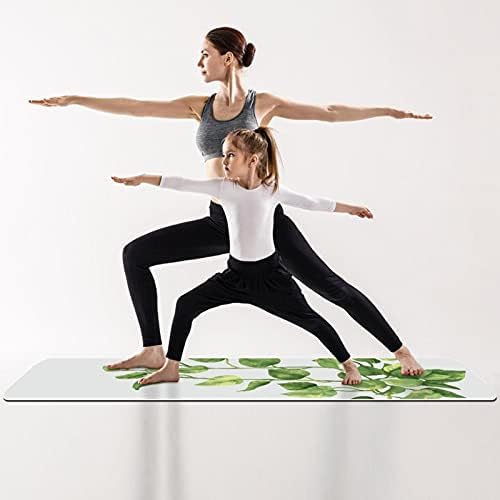 Vrhunska debela prostirka za jogu od ekološke gume za zdravlje i kondiciju neklizajuća prostirka za sve vrste joga i pilates vježbi